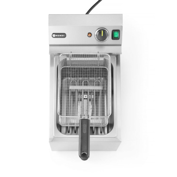 HENDI GOLIATH olajsütő leeresztő csappal, HENDI, 10L, 400V/10200W, 300x585x(H)392mm 209431