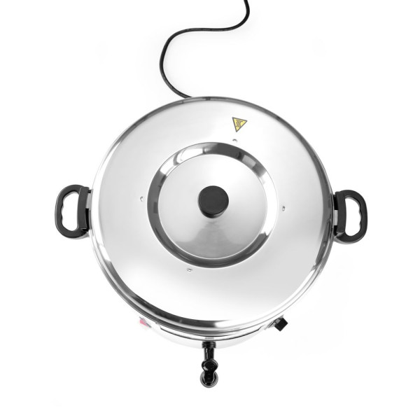 Ital melegentartó, HENDI, 28L, 230V/2200W, 500x500x(H)488mm 209905