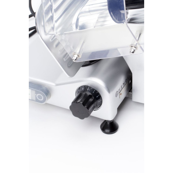 Szeletelőgép 195 Profi Line, HENDI, Profi Termékcsalád, 230V/200W, 416x400x(H)335mm 210031