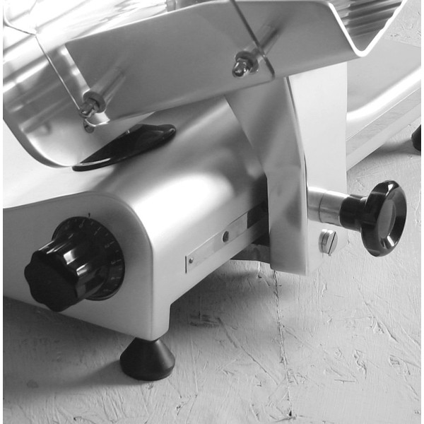 Szeletelőgép 195 Profi Line, HENDI, Profi Termékcsalád, 230V/200W, 416x400x(H)335mm 210031