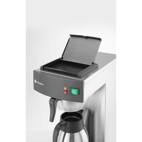 Cseppes kávéfőző, HENDI, 2L, 220-240V/1400W, 215x410x(H)520mm 211052