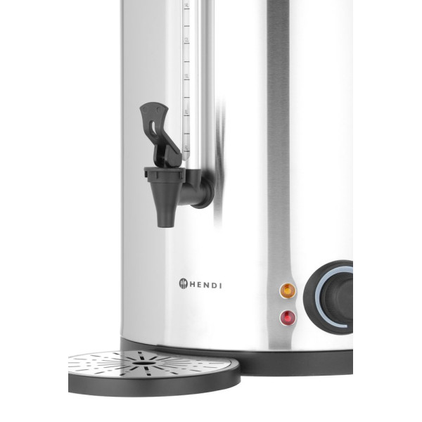 Duplafalú forróital melegentartó, HENDI, 9L, 220-240V/1500W, 340x315x(H)430mm 211168