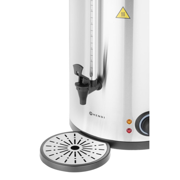 Duplafalú forróital melegentartó, HENDI, 9L, 220-240V/1500W, 340x315x(H)430mm 211168