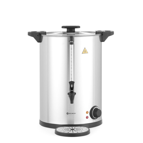 Duplafalú forróital melegentartó, HENDI, 17L, 220-240V/2500W, 415x382x(H)480mm 211175