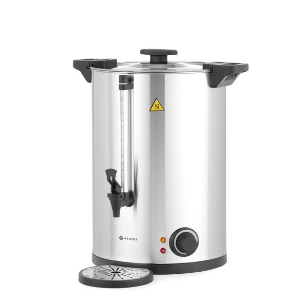 Duplafalú forróital melegentartó, HENDI, 17L, 220-240V/2500W, 415x382x(H)480mm 211175