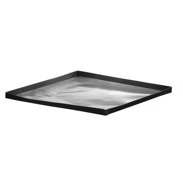 Gyorssütő tálca, tapadásmentes, HENDI, Fekete, 280x280x(H)15mm, Négyzet 219744