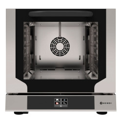 Konvekciós sütő, kompakt érintés párásítással, HENDI, 220-240V/3150W, 590x709x(H)589mm 219973