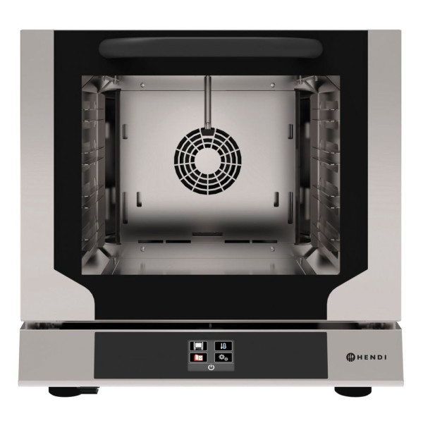 Konvekciós sütő, kompakt érintés párásítással, HENDI, 220-240V/3150W, 590x709x(H)589mm 219973