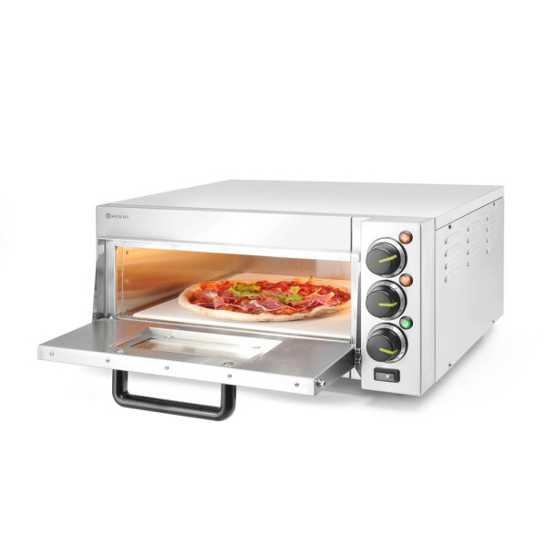 Pizzasütők kompakt, HENDI, Ezüst, 230V/2000W, 580x560x(H)275mm 220290