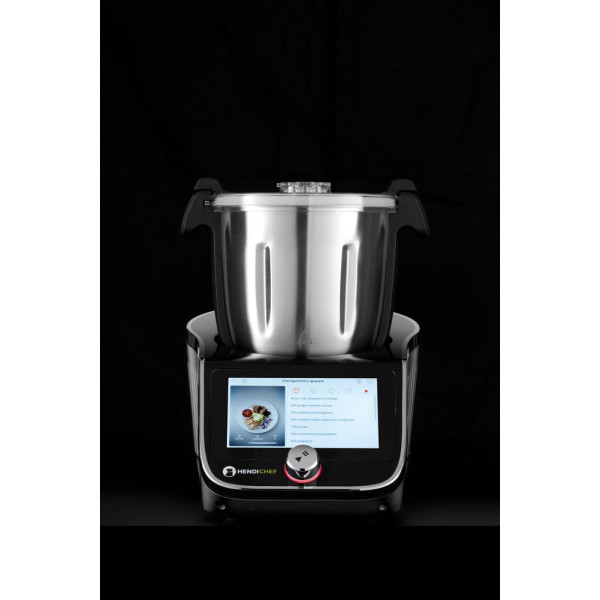 HENDICHEF Black Edition többcélú konyhai robotgép, HENDI, 230V/1400W, 210x380x(H)320mm 221792