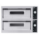 Pizzasütő ALAP XXL 66, HENDI, 2 kamra, 400V/18000W, 1365x955x(H)745mm 226995