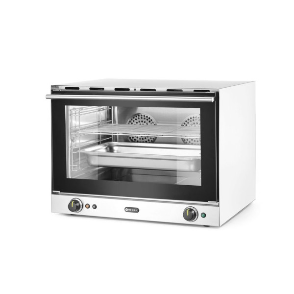 Hőlégbefúvásos sütő párásítással H100S, HENDI, GN 1/1, 230V/3500W, 699x608x(H)550mm 229873