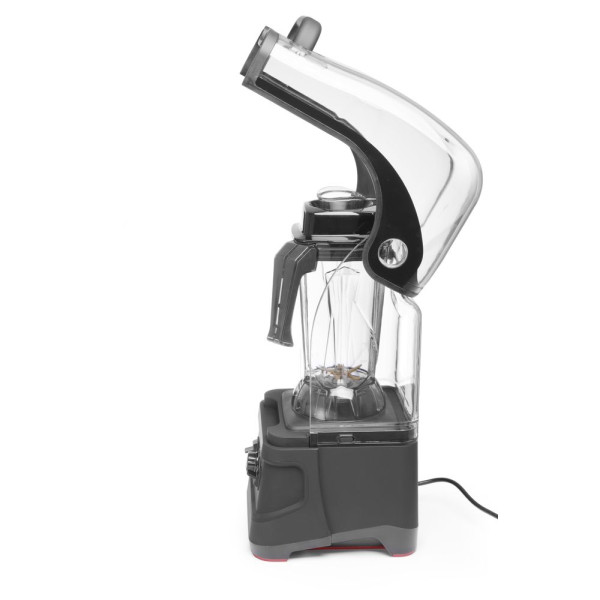 Bar turmixgép hangszigetelő burkolattal és BPA-mentes kancsóval, HENDI, 230V/1680W, 250x300x(H)540mm 230602