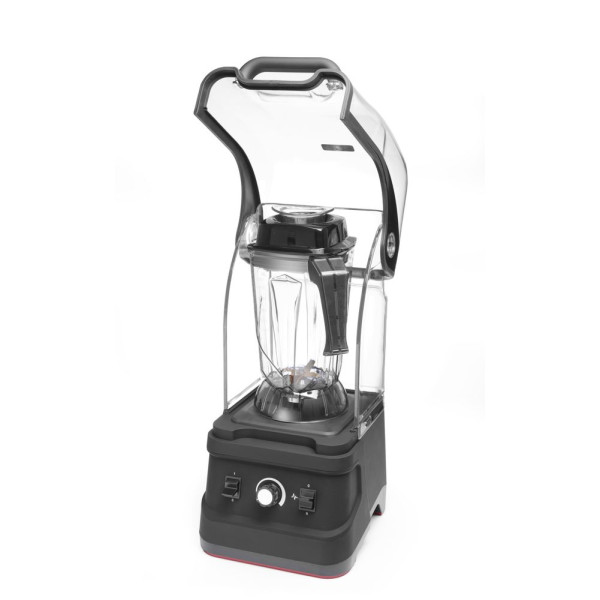 Barmixer hangszigetelő burkolattal, HENDI, 2,5L, Fekete, 220-240V/1680W, 250x300x(H)540mm 230688