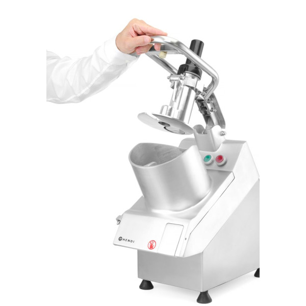 Zöldségszeletelő gép nagy teherbírású, HENDI, 230V/750W, 574x250x(H)472mm 231852