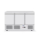 Háromajtós hűtött munkaasztal Kitchen Termékcsalád 380L, Arktic, 230V/220W, 1375x700x(H)890mm 232026