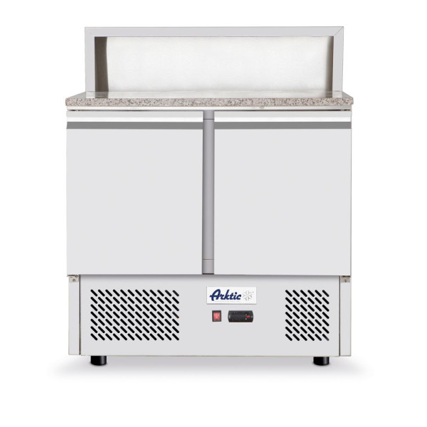 Kétajtós pizza munkaasztal 300L, Arktic, 230V/310W, 900x700x(H)1110mm 232859