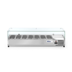 Pultra helyezhető feltéthűtő GN 1/4, Arktic, 7x GN 1/4, 230V/180W, 1505x335x(H)460mm 232910