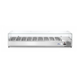 Pultra helyezhető feltéthűtő GN 1/3, Arktic, 9x GN 1/3, 230V/180W, 2005x420x(H)456mm 232996