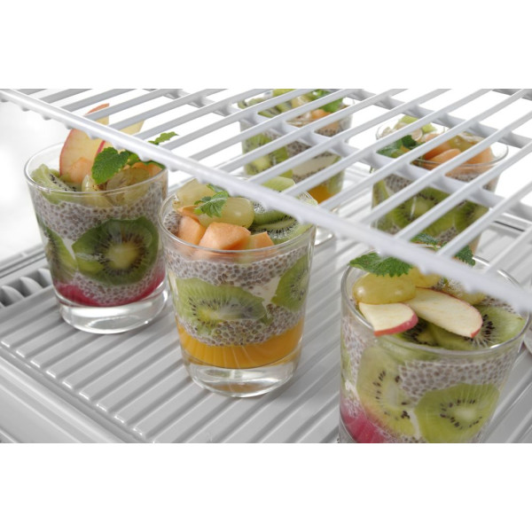 Bemutató vitrin 68L, Arktic, Fekete, 230V/170W, 444x397x(H)875mm 233238