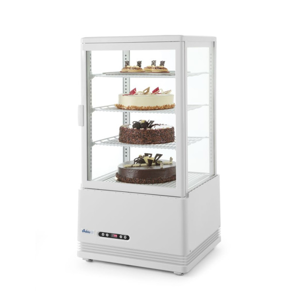 Bemutató vitrin 68L, Arktic, Fekete, 230V/170W, 444x397x(H)875mm 233238