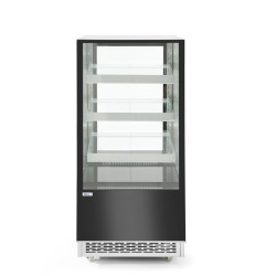 Bemutató vitrin 3 döntött polccal, Arktic, 300L, 230V/480W, 650x833x(H)1460mm 233306