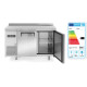 Kétajtós mélyhűtött munkaasztal Kitchen Termékcsalád 220L, Arktic, Kitchen Line, 166L, 230V/550W, 1200x600x(H)886mm 233351