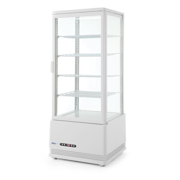 Bemutató vitrin 98L, Arktic, fehér, 230V/210W, 444x397x(H)1100mm 233665