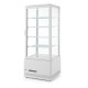 Bemutató vitrin 98L, Arktic, fehér, 230V/210W, 444x397x(H)1100mm 233665