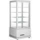 Bemutató vitrin 98L, Arktic, fehér, 230V/210W, 444x397x(H)1100mm 233665