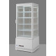Bemutató vitrin 98L, Arktic, fehér, 230V/210W, 444x397x(H)1100mm 233665