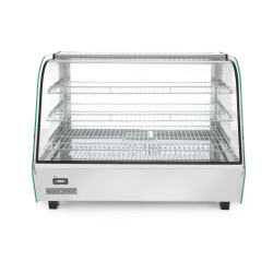 Asztali melegentartó vitrin, HENDI, 160 liter, 230V/1500W, 885x570x(H)680mm 233733