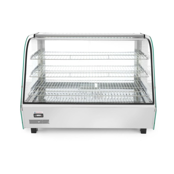 Asztali melegentartó vitrin, HENDI, 160 liter, 230V/1500W, 885x570x(H)680mm 233733