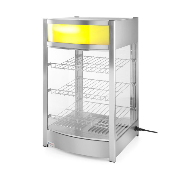 Pultra helyezhető melegentartó vitrin, HENDI, 97 liter, 230V/800W, 460x467x(H)785mm 233740