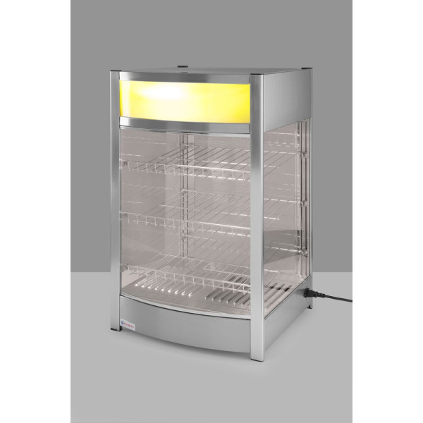 Pultra helyezhető melegentartó vitrin, HENDI, 97 liter, 230V/800W, 460x467x(H)785mm 233740