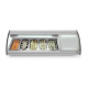 Sushi hűtőpult 5x GN 1/3, Arktic, 230V/160W, 1307x445x(H)327mm 233757