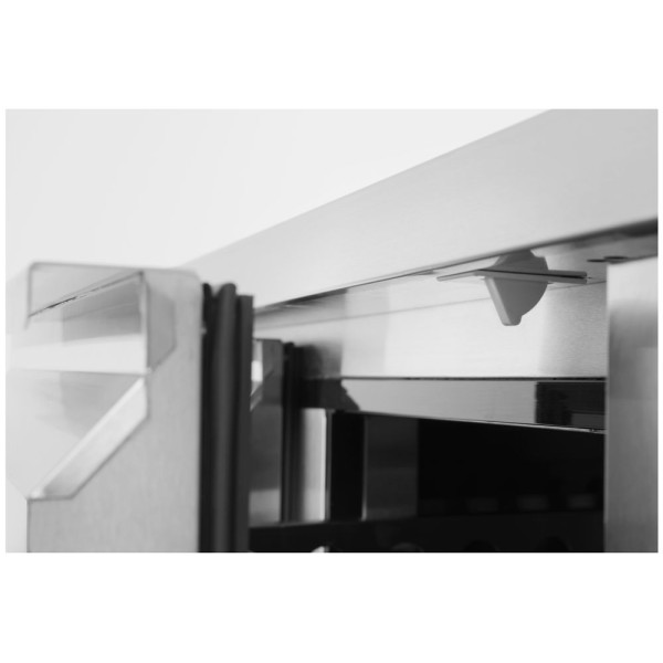 Négy fiókos hűtött munkaasztal Profi Termékcsalád 280L, Arktic, Profi Line, 230V/250W, 1360x700x(H)858mm 233764