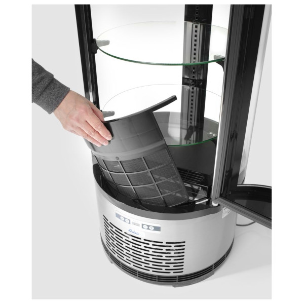 Süteményes vitrin , Arktic, 100L, 230V/210W, ⌀480x(H)1065mm 233825