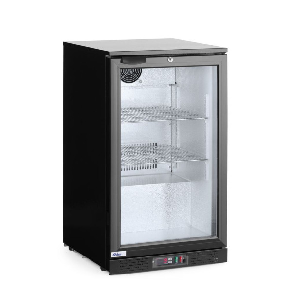 Egyajtós, pult alá helyezhető bárhűtő, italok hűtésére., Arktic, 86L, Fekete, 220-240V/120W, 500x530x(H)865mm 233900