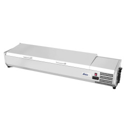 Pultra helyezhető feltéthűtő GN 1/3, Arktic, 9x GN 1/3, 230V/180W, 2005x420x(H)630mm 233993