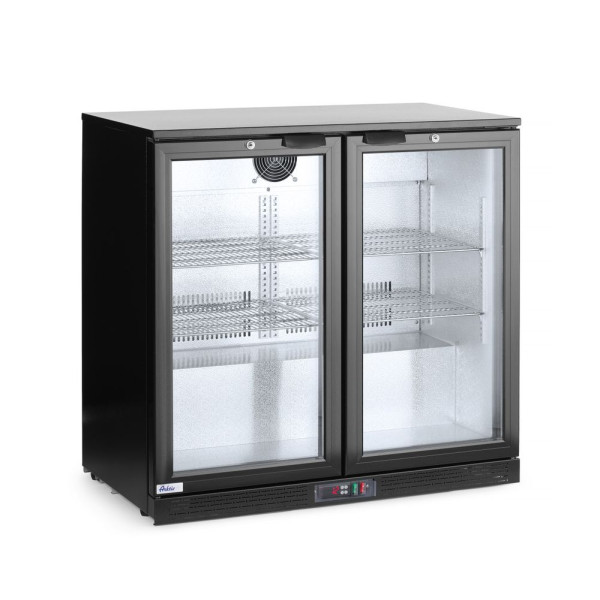 Kétajtós hátsó hűtő, Arktic, 158L, Fekete, 220-240V/160W, 900x530x(H)870mm 235829