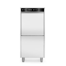 50x60 mosogatógép tálcákhoz és edényekhez – elektronikusan vezérelt, mosószeradagoló rendszerrel és leeresztő szivattyúval, HENDI, 400V/7100W, 595x777x(H)1335mm 236574