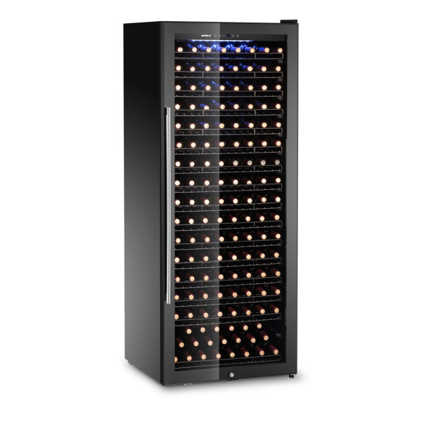 Borhűtő, 1 zónás, 224 palack, Arktic, 542L, Fekete, 685x700x(H)1833mm 237144