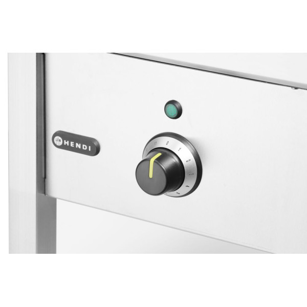 Nagy teljesítményű indukciós fazék, HENDI, 400V/5000W, 422x400x(H)366mm 237670