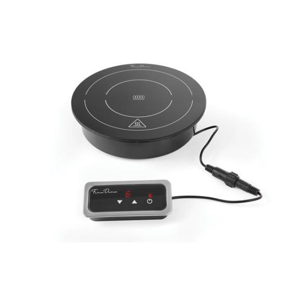 Indukciós főzőlap 800W, Fine Dine, Fekete, 230V/800W, ⌀245x(H)80mm 239193