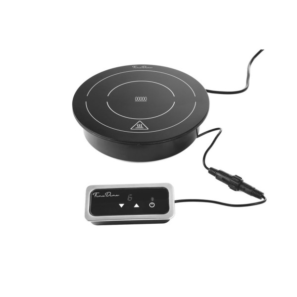 Indukciós főzőlap 800W, Fine Dine, Fekete, 230V/800W, ⌀245x(H)80mm 239193