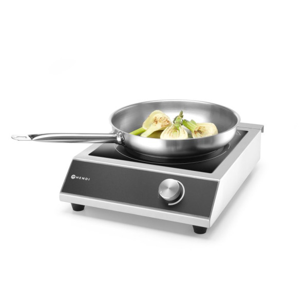 Indukciós főzőlap 3500 M modell, HENDI, Profi Termékcsalád, 230V/3500W, 329x435x(H)106mm 239780