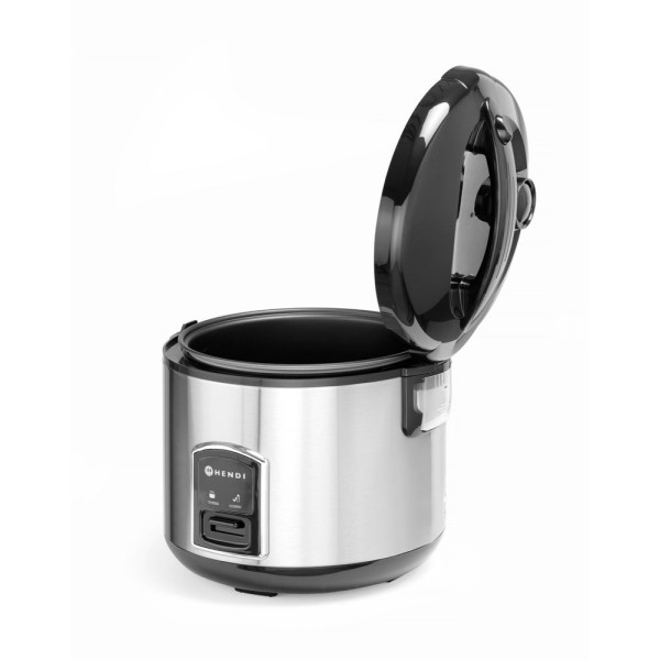 Rizsfőző gőzölő funkcióval, HENDI, Profi Termékcsalád, 1,8L, 230V/700W, ⌀280x(H)285mm 240410