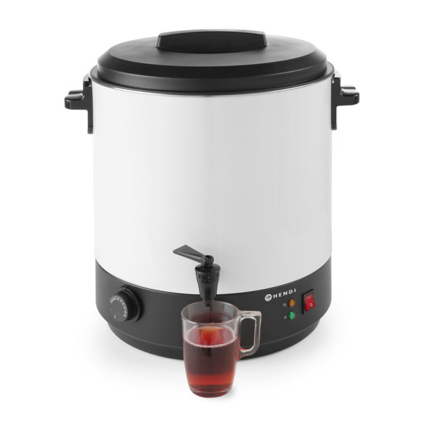 Ital melegentartó, HENDI, 25L, Fehér, 230V/2500W, 435x441x(H)500mm 240601