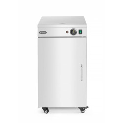 Egyajtós tányérmelegentartó, HENDI, 230V/400W, 393x571x(H)766mm 250167